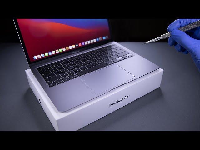 Apple MacBook Air M1 Unboxing - ASMR