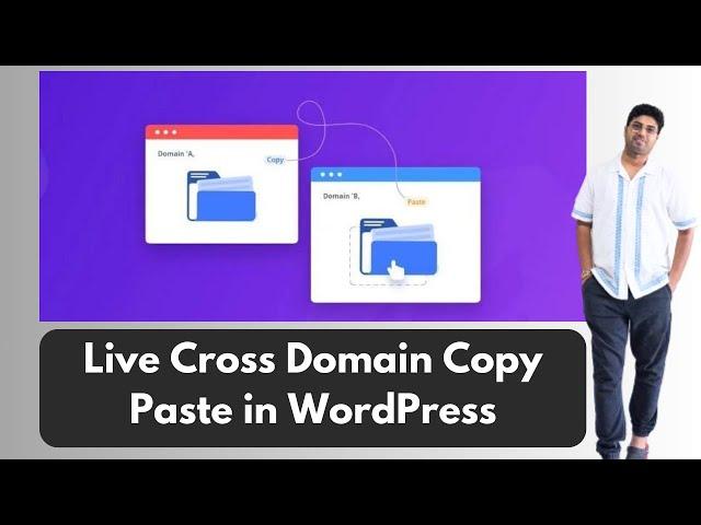 Cross Domain Copy Paste in WordPress Using The Plus Addon - OK Ravi