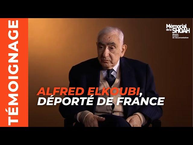 Alfred Elkoubi, déporté de France au camp d’Auschwitz-Birkenau