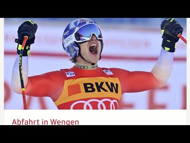 Ski Alpin Men's Downhill Wengen Highlights 2024