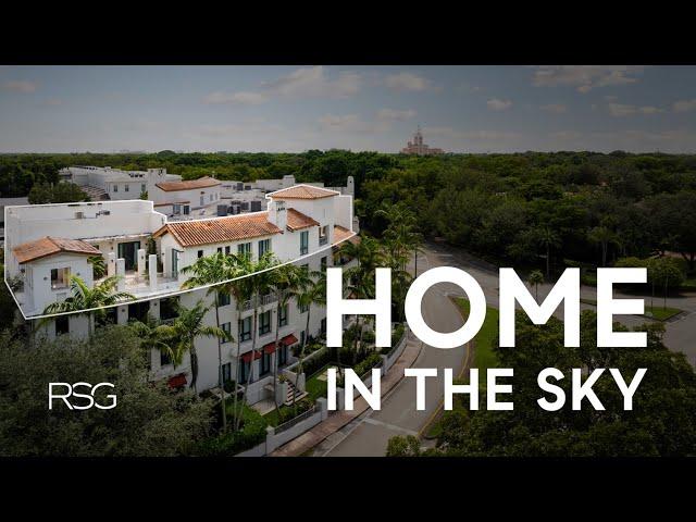 Inside a Luxury Coral Gables Penthouse with Granada Golf Course Views