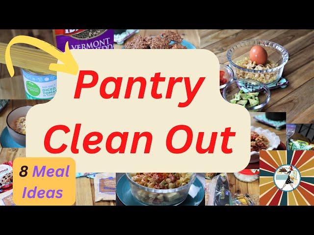 Pantry Cleanout Challenge Poor Man Meals Budget Meals with Few Ingredients 