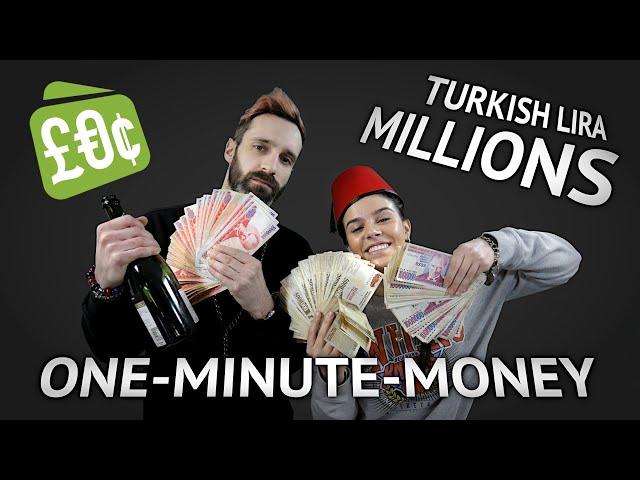 One-Minute-Money: Value of Turkish Old Lira Millions!