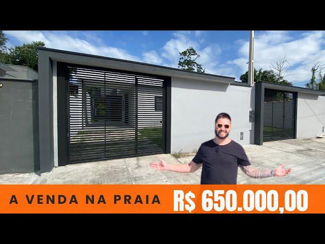 Casa NOVA em Caraguatatuba a VENDA! 03 suítes lindíssimas numa casa térrea! Aproveite o Tour!