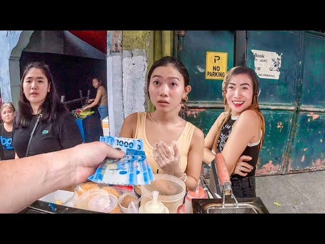 $1000 USD Street Food in a Philippines Hood 