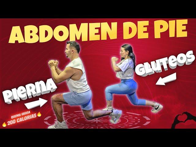 ABDOMEN GLUTEO y PIERNAReducir cintura y aplanar abdominales en 20 Minutos