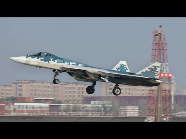 First time! Russia's deploy Su-57 stealth fighter jet to China