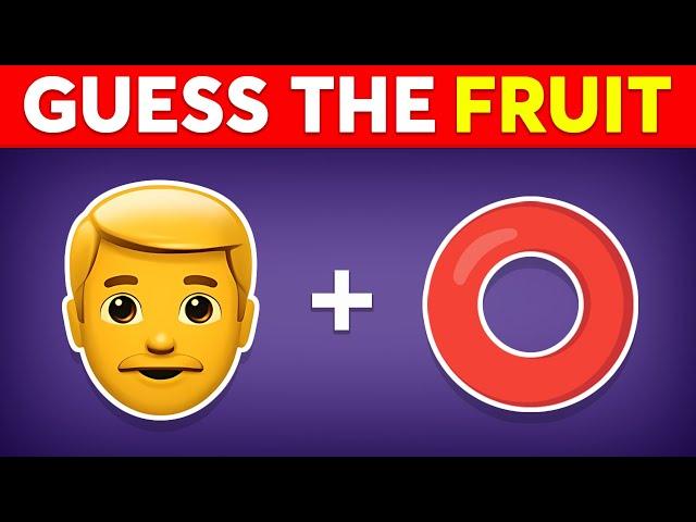 Guess The Fruit by Emoji 