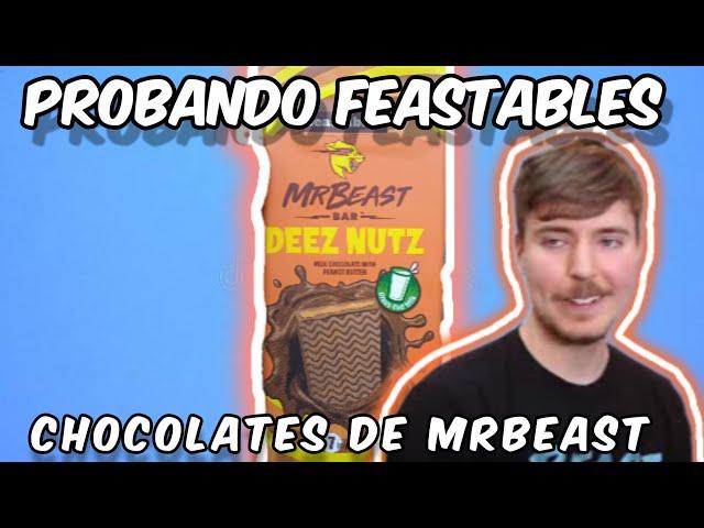 Probando chocolate y snackbar de Mrbeast (feastables)