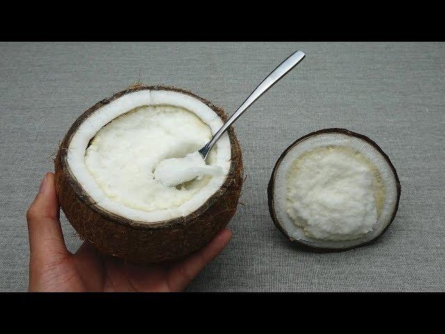 Germinated coconut 果肉像冰淇淋的实心椰子，名字叫做椰子宝你吃过吗？