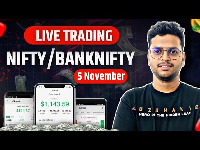 05th nov ||live market analysis || nifty and bank nifty ||