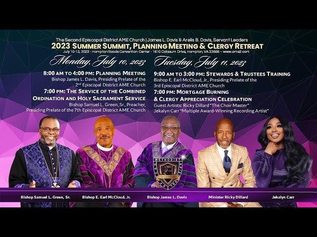 SECOND EPISCOPAL DISTRICT SUMMER SUMMIT 2023