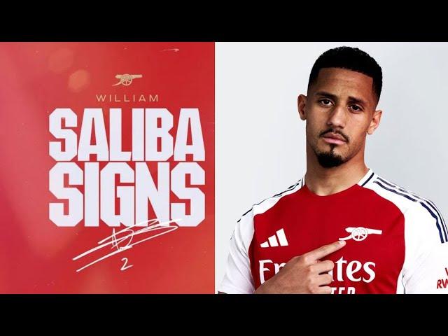 William Saliba SIGNS New Long Term Contract At Arsenal