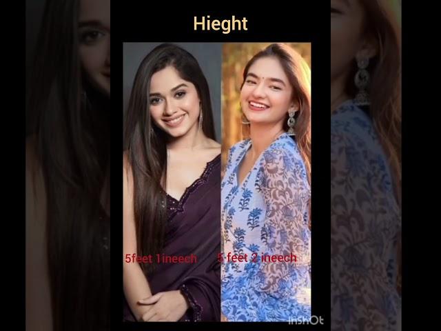 anuska sen vs jannat zubair DOB birth place height weight biography #tiktok#newstatus#viral#weight