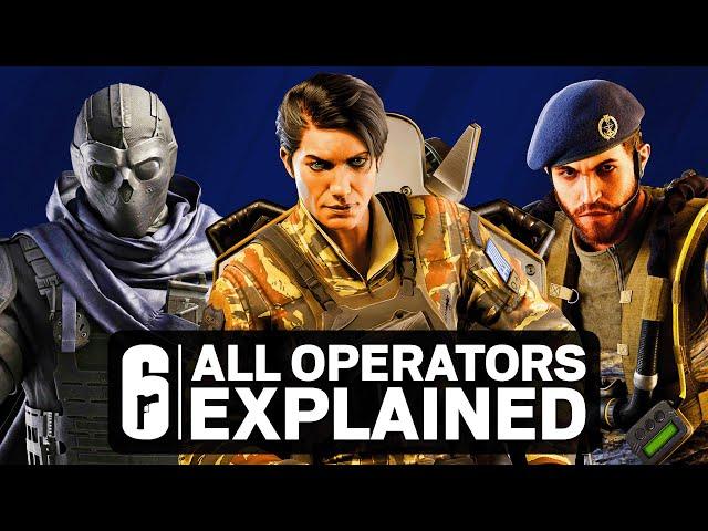 Rainbow Six Siege - All Operators Abilities Explained (September 2024)