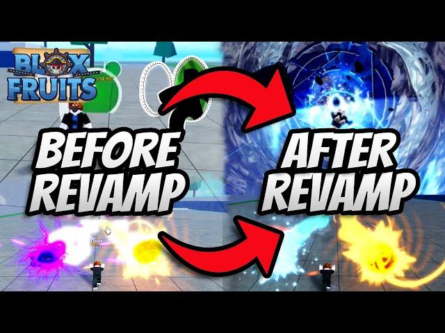 All New Blox Fruits Before and After Revamp! | Blox Fruits Update 18 