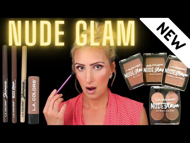 Testing *NEW* La Colors NUDE GLAM Collection | Hits & Misses | Dollar Tree Makeup