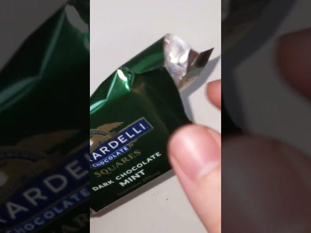 Ghirardelli Chocolate Square - Dark Chocolate Mint