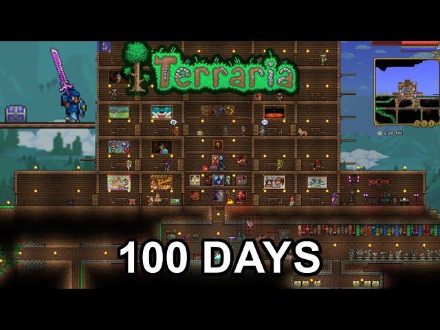 Newbie Plays Terraria for 100 Days