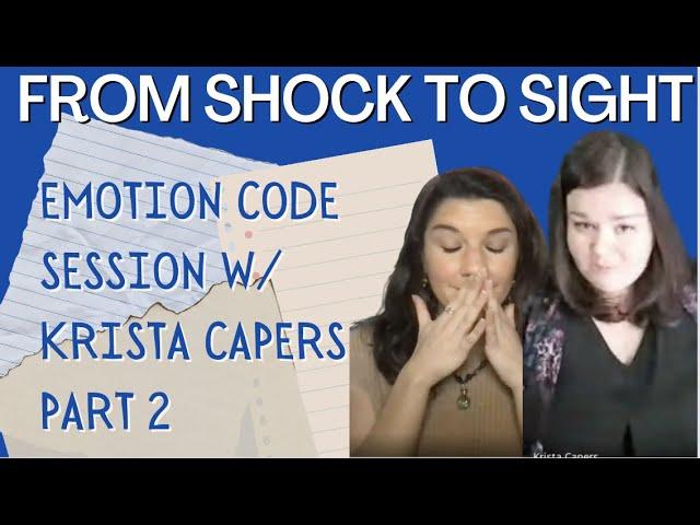 Rebekah The Ghost Guide's Emotion Code Session pt 2