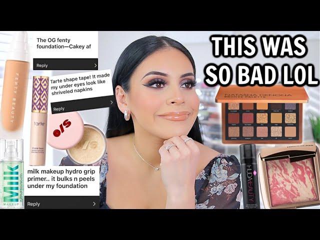 I TRIED THE HIGH END MAKEUP YOU HATED THE MOST!