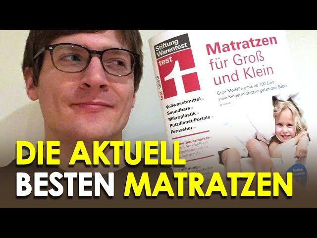 Stiftung Warentest Matratzentest: die Testsieger 10/2018