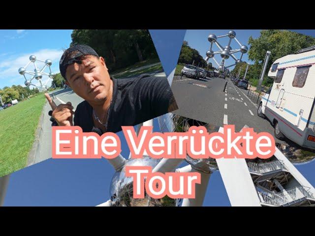 Atomium in Belgien UHD 4K inkl Wohnmobil Tour Keine Geplante Aufnahmen Just for Fun Einfach Mal so