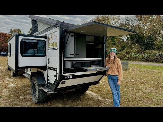 The MOST Capable 6x12 Camper Trailer I’ve Ever Seen! EPIK Scout Lightweight (Fits in Garage)