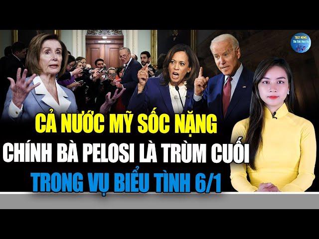 Cả Nước Mỹ SỐC NẶNG: không phải TT Trump Chính bà Pelosi là TRÙM CUỐI trong vụ biểu tình 6.1