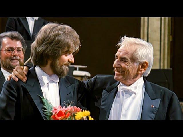 Beethoven - Piano Concerto No. 4  - Bernstein / Zimerman - Musikverein Vienna 1989 - REMASTERED