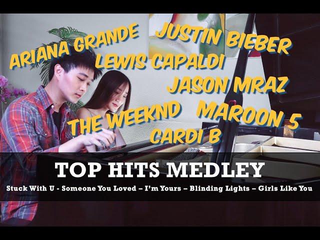 Ariana Grande & Justin Bieber - STUCK WITH U [+ more—Top Hits Medley] (Piano Cover) | PianistABC