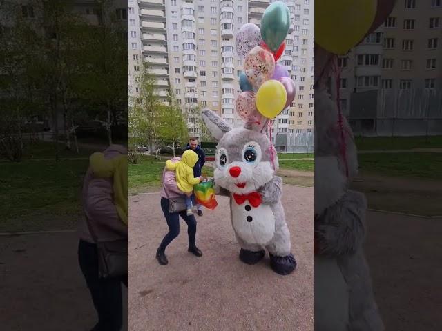 Лучший Папа,Поддержал Маленькую ПринцессуПоздравление от Зайки #shorts #зайка #spb #дети #спб