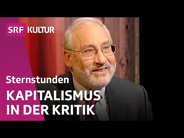 Joseph Stiglitz und seine Kritik am Kapitalismus | Sternstunde Philosophie | SRF Kultur