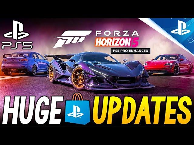 Massive Forza Horizon 5 PS5 UPDATES! Release Date, PS5 PRO Enhanced, EARLY Access, 3 Editions + More