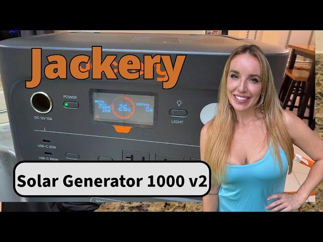 Jackery Solar Generator 1000 v2 | Best Portable Power Station | Holiday Gift Idea