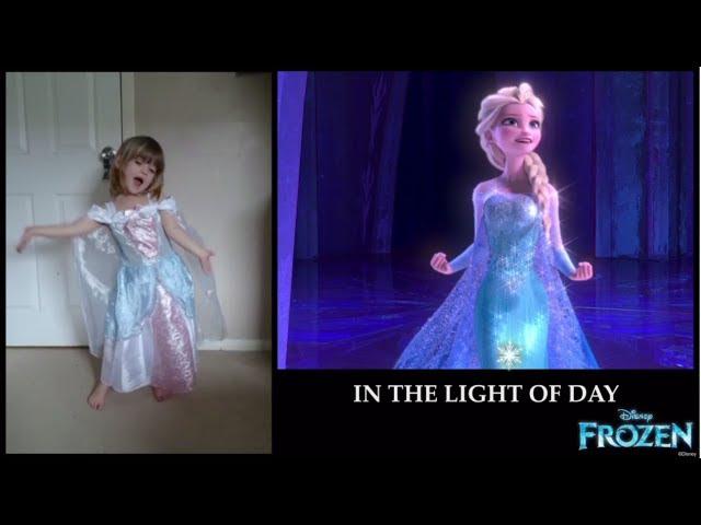  DISNEY JUNIOR FANS SING FROZEN'S LET IT GO! 