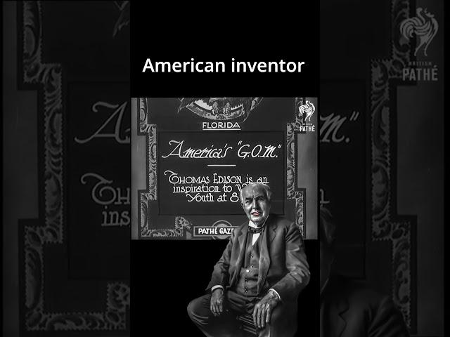 Thomas Alva Edison - On this day July 18 #inventor #american #humanvoice #recording #interesting