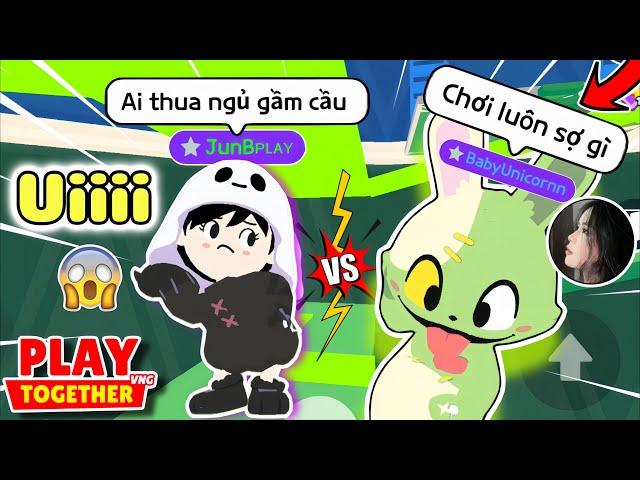 Play Together | Mình Đã Thử Thách Rủ Uni Leo Tháp Xem Ai Ngủ Gầm Cầu