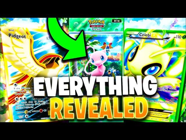 NEW SET REVEALED!!! ALL NEW Pokemon In Mythical Island So Far! Pokemon Pocket