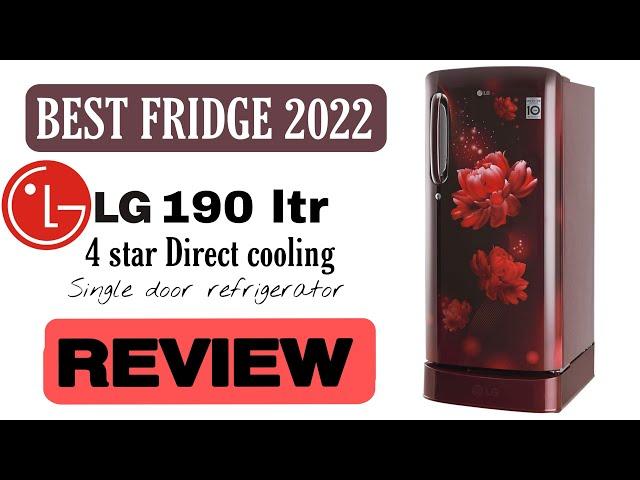 Lg 190 l direct cool single door refrigertor 4 star || GL-d201ascy 4 star door unboxing 2022 