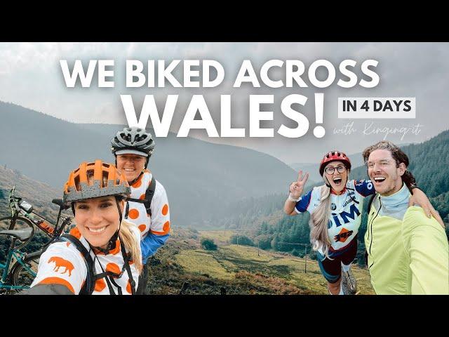 We BIKED across WALES in 4 DAYS for Charity! Bigmoose Castle 2 Castle with Kinging-it