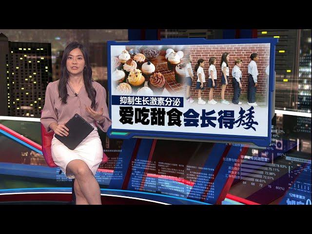 抑制生长激素分泌   爱吃甜食会长得矮 | 新闻报报看 17/06/2025