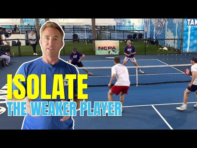 How to Neutralize the Stronger Pickleball Opponent - The Pickleball Playbook