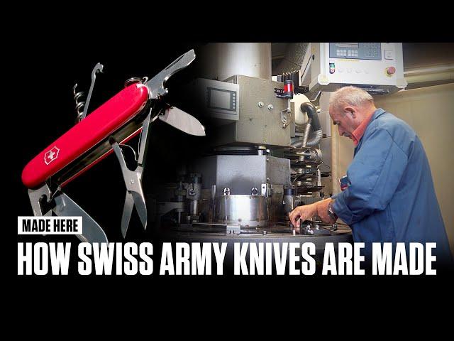 How Swiss Army Knives Are Made | Made Here | Popular Mechanics