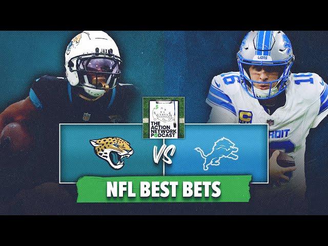 Jacksonville Jaguars vs Detroit Lions BEST BETS! NFL Predictions | The Action Network Podcast