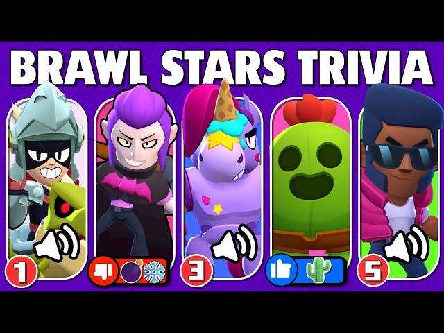 Guess The Brawler Quiz | Brawl Stars Trivia