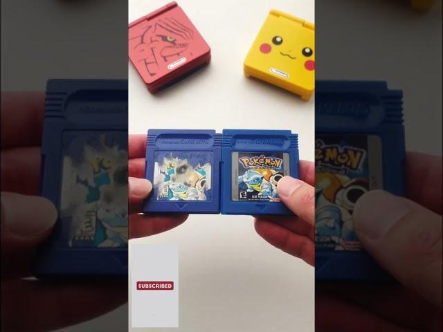 Can you tell this Pokémon game is fake? #gameboy #nintendo #pokemongame #gameboycolor #nostalgia