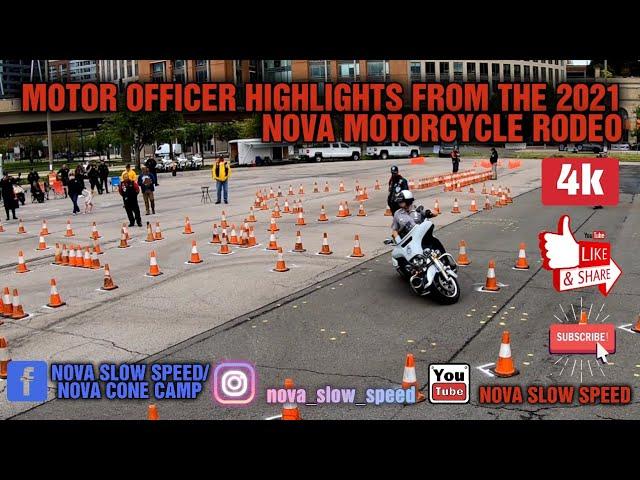 Motor officer highlights from the 2021 NOVA Motorcycle Rodeo.