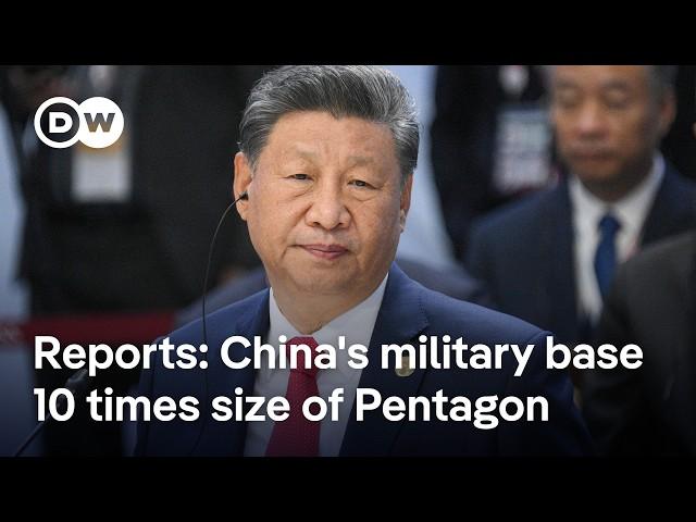 Why is China building a massive military command center in Beijing? | DW News