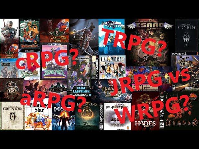 Quick Guide to RPG Subgenres